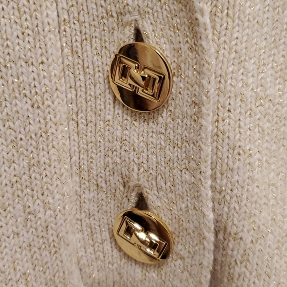 Beautiful sparkly ivory sweater - Picture 6 of 6